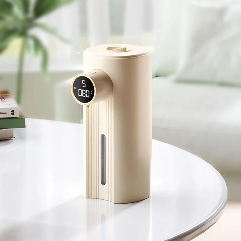 Distributeur de Savon Automatique Intelligent Laan – Avec Écran LED, Capteur Infrarouge et Affichage de Température