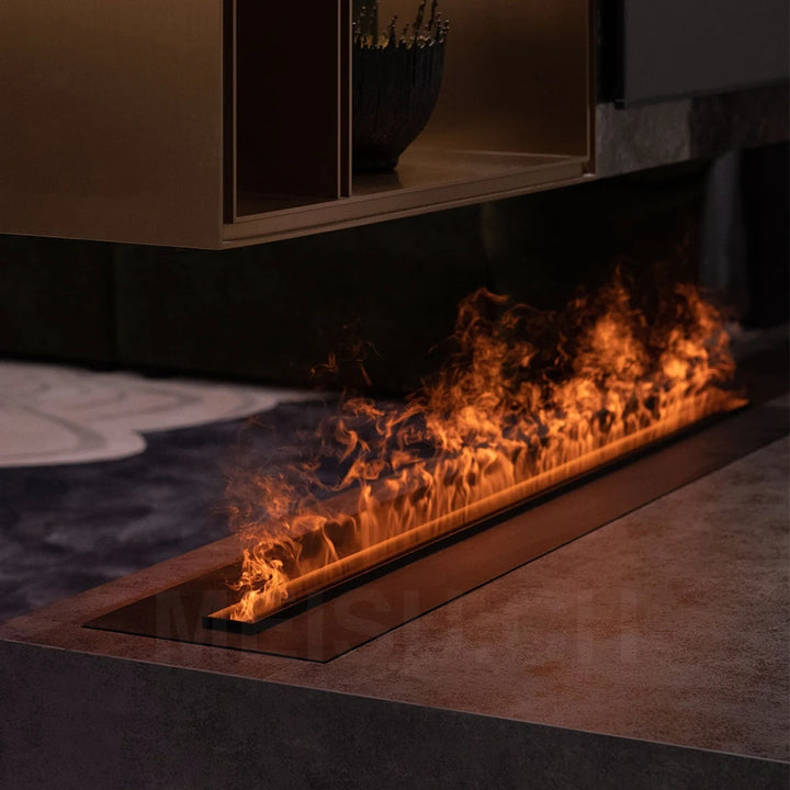 MEISU.CH Customizable Led Light Flame Effect Artificial Stove Electronic Decoration Vapour Fireplace Atomizing Fireplace
