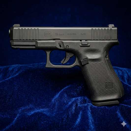 Pistolet airsoft Glock 19 Gen5 Gaz Blowback Noir Airsoft VFC-