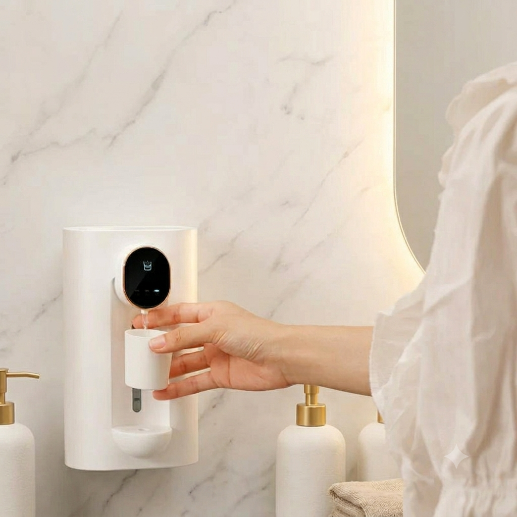 Distributeur de bain de bouche intelligent