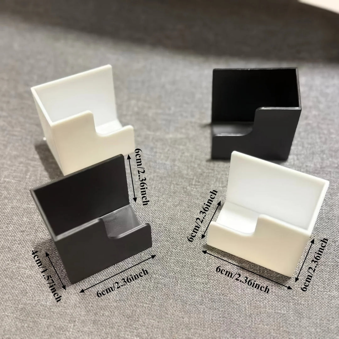 Support mural pour balance de salle de bain – Fixation adhésive sans perçage, plastique robuste