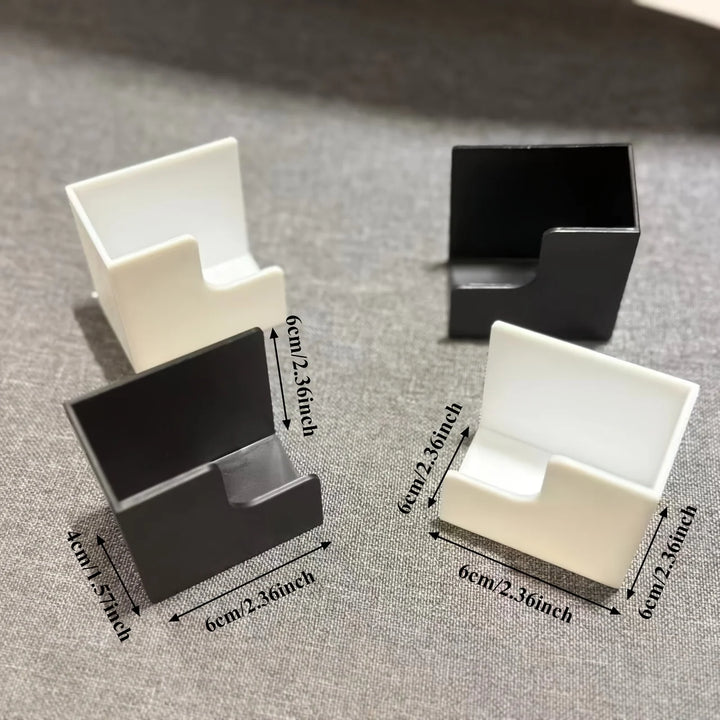 Support mural pour balance de salle de bain – Fixation adhésive sans perçage, plastique robuste