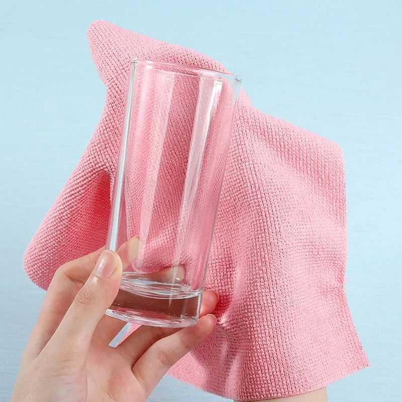 Rouleau de chiffons microfibre réutilisables – Déchirables, ultra-absorbants et anti-graisse