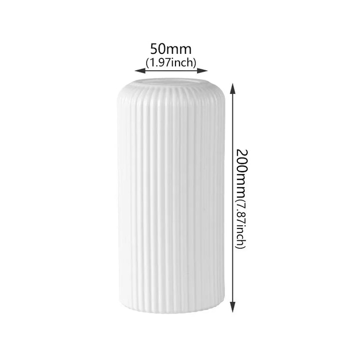 Petit vase en plastique nordique pour table maison fleur salon